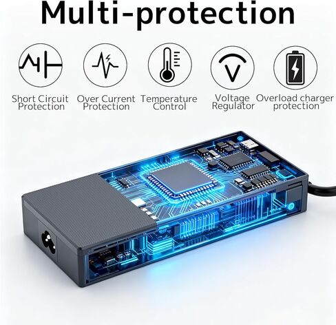 شاحن 200 واط مناسب لجهاز ASUS ROG Zephyrus G16 G14 GA605 GU605 GU605MI GA403 ProArt P16 PX13 HN7306 H7606 Flow Z13 TUF A14 FA401 محول طاقة الكمبيوتر المحمول للألعاب ADP-200JB K in Kuwait