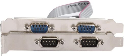 aqxreight Expansion Card Adapter Converter PCI E RS232 4 Port Serial Port 2 5Gb S Full Duplex Channel The Provide 16X RS 232 Pin PCI E Express Conforms to Supports Interface in Saudi Arabia