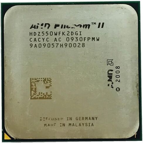10PC 550 3.1 GHz Dual-Core CPU Processor HDZ550WFK2DGI /HDX550WFK2DGM Socket AM3 in Saudi Arabia