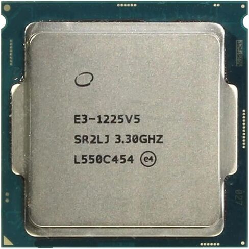 E3 1225 V5 3.3GHz 8MB 4 c LGA 1151 CPU Processor E3-1225V5 in Saudi Arabia