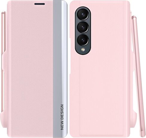 for Samsung Galaxy Z Fold 7 Case with S Pen and Built-in Screen Protector, Wireless Charging Holder Kickstand Full-Body Shockproof for Samsung Z Fold 7 5g Protective Cover Shell (Black) in Saudi Arabia