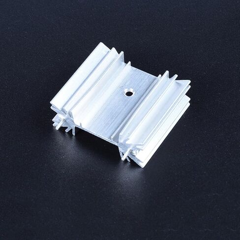 Zerodeko 40 قطعة من الألومنيوم إلى 220 مجموعة عوازل ومسامير تبريد، زعانف تبريد Mosfet لمنظم الجهد ومبرد تبريد الإلكترونيات بلون عشوائي in Saudi Arabia
