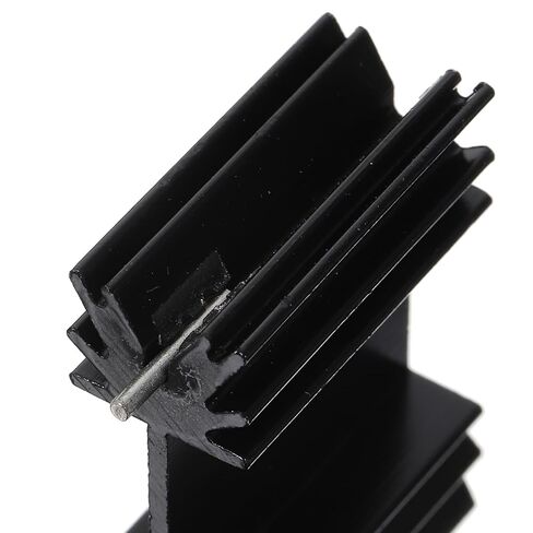 Zerodeko 40 قطعة من الألومنيوم إلى 220 مجموعة عوازل ومسامير تبريد، زعانف تبريد Mosfet لمنظم الجهد ومبرد تبريد الإلكترونيات بلون عشوائي in Saudi Arabia