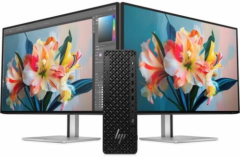 محطة عمل HP Z2 G1i - Intel Core Ultra 7 265-32 جيجابايت - 1 تيرابايت SSD - عامل شكل صغير - أسود - شريحة Intel W880 - Windows 11 Pro - رسومات NVIDIA RTX A1000 8 جيجابايت - لوحة مفاتيح باللغة الإنجليزية - إيثرنت in Kuwait