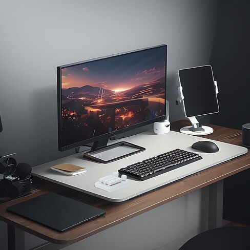 لوحة مفاتيح ميكانيكية ماكرو سلكية من MOSHOU، لوحة مفاتيح Macropad تعمل باللمس مكونة من 12 مفتاحًا، مقابض قابلة للبرمجة بالكامل، لوحة مفاتيح OSU Macro Pad Hotswap مع RGB لملحقات أجهزة الكمبيوتر الشخصية (أبيض) in Kuwait