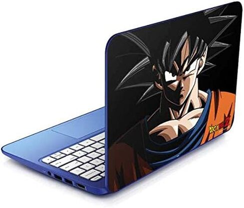 غلاف كمبيوتر محمول من Skinit متوافق مع Stream 11-d010nr 11.6in - تصميم صورة Dragon Ball Z Goku المرخص رسميًا in Kuwait