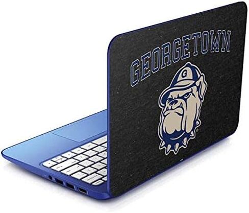 غلاف كمبيوتر محمول من Skinit متوافق مع Stream 11-d010nr 11.6in - تصميم مرخص رسميًا من College Georgetown Hoyas Bulldog in Kuwait
