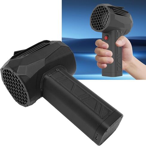 Electric Air Duster, 180000RPM 240km per Hour Stepless Wind Speed 20W Fast Charging 12000mAh Rechargeable Air Blower, with Type C Interface, for Keyboard Computer Car Home in Saudi Arabia