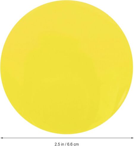 GALPADA 10pcs Sunset LED Film Color Filter Sheets for Imaging Lighting, Yellow 66mm Light Diffuser Gel Filters for Visual Correction and Ambient Sunset Effects in Saudi Arabia