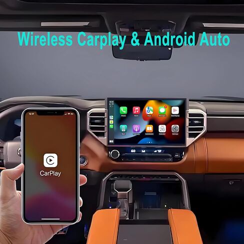 راديو ستيريو للسيارة Android 14 لسيارة Toyota Tundra 2022-2024، وحدة المعالجة المركزية 8 النواة 14.6 بوصة طراز Tesla Style IPS شاشة تعمل باللمس Carplay & Android Auto، مع WiFi SWC GPS Navigation Bluetooth 8GB + 128GB in Kuwait
