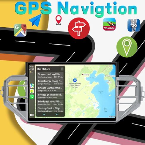 راديو ستيريو للسيارة Android 14 لسيارة Toyota Tundra 2022-2024، وحدة المعالجة المركزية 8 النواة 14.6 بوصة طراز Tesla Style IPS شاشة تعمل باللمس Carplay & Android Auto، مع WiFi SWC GPS Navigation Bluetooth 8GB + 128GB in Kuwait