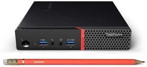 كمبيوتر لينوفو ثينك سنتر M910q تايني - معالج انتل كور i5-6500T، رام 8 جيجا، 1286 جيجا اس اس دي، ويندوز 11 برو - اسود (متجدد) in Saudi Arabia