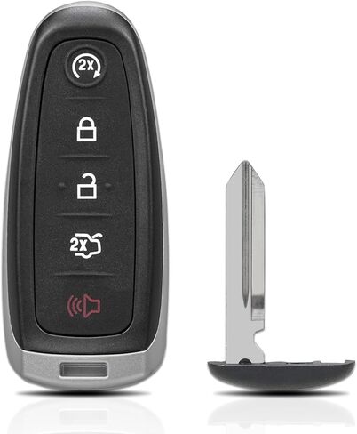 مفتاح ذكي فوب مناسب لفورد/لينكولن 2011 2012 2013 2014 2015 Explorer Edge 2013-2019 Flex Taurus 2015-2019 Focus Expedition 2012-2019 MKX MKS MKT Navigator، يستبدل M3N5WY8609 164-R8092 in Kuwait