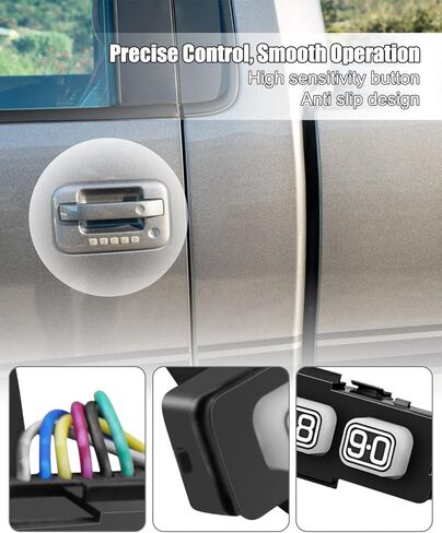 Keyless Entry Keypad Replace AL3Z-14A626-AA 9L3Z14A626AA AL3T14A626AAW, Keyboard Actuator Keyless Entry Fits for F-150 2009-2014 Lincoln Mark LT 2010-2014 in Saudi Arabia