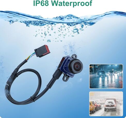 استبدال الكاميرا الاحتياطية للرؤية الخلفية 68284643AC لـ Ram Promaster 1500 2500 3500 2016-2023 من GreenYi in Saudi Arabia