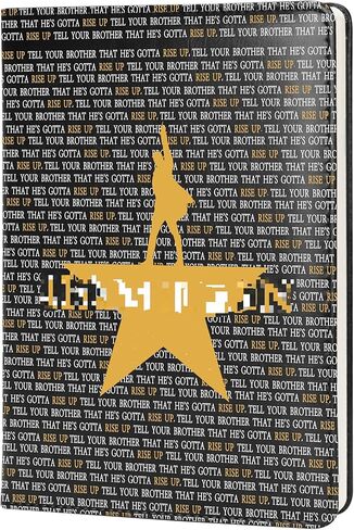 Ha-milton Gift Ha-milton Leather Journal Notebook Inspirational Broadway Gift Musical Gift Musical Theatre Gifts Ha-milton Broadway Fans Gift Broadway Musicals Lovers Gift (Ha-milton an American musical) in Saudi Arabia