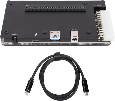 EBTOOLS External GPU Dock, 3 4 USB4 EGPU Enclosure PCIE 16X Slot for Graphics Cards, with 1m Cable for Laptop Mini PC Game Console in Saudi Arabia