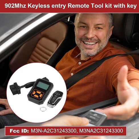 ACROPIX M3NA2C31243300 Keyless Entry Remote Key Fob for Ford Edge Explorer 2016-2017 for Ford Fusion 2013-2016 902MHz Replacement Car Control Key Kit DIY Tool 5 Buttons Black in Saudi Arabia