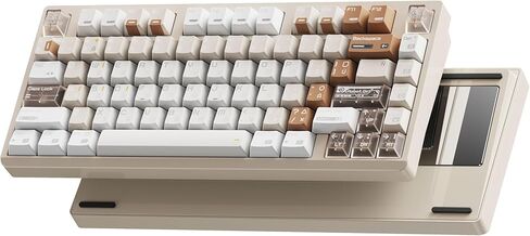 Apos x R075 Compact Keyboard(Lvory WVhite, Fantasy Dream Tactile) in Saudi Arabia