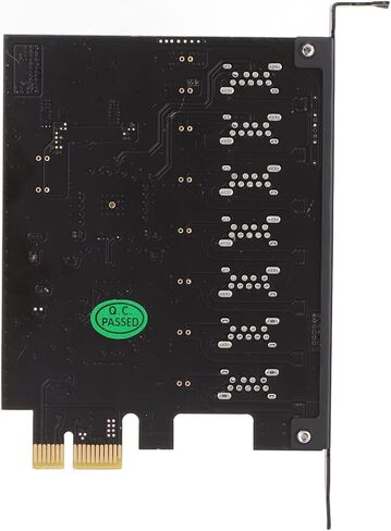 Yosoo Health Gear 7-Port PCIe Expansion Card with USB 3.2 GEN1 - High Speed 5Gbps Front Expansion Card for Multiple Devices in Saudi Arabia
