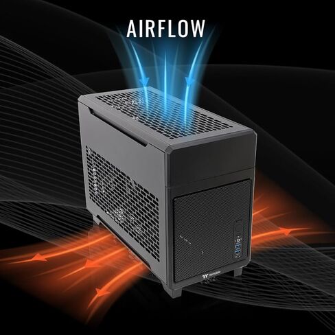 Thermaltake LCGS Traveler 7870 Mini-ITX Gaming PC (AMD Ryzen™ 7 7800X3D, ToughRam 32GB DDR5 6000MT/s RGB Memory, NVIDIA® GeForce RTX™ 5070, 2TB NVMe M.2, WiFi, Windows 11) TR1B-B850-570-LCS in Saudi Arabia