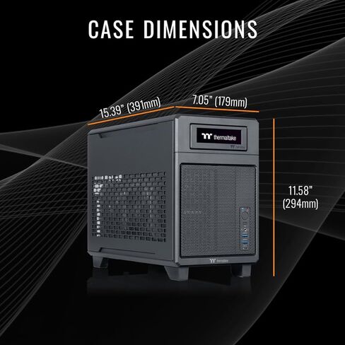 Thermaltake LCGS Traveler 7870 Mini-ITX Gaming PC (AMD Ryzen™ 7 7800X3D, ToughRam 32GB DDR5 6000MT/s RGB Memory, NVIDIA® GeForce RTX™ 5070, 2TB NVMe M.2, WiFi, Windows 11) TR1B-B850-570-LCS in Saudi Arabia