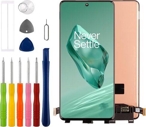 شاشة AMOLED لهاتف One Plus 12 1+12 6.82 بوصة مجموعة محول رقمي لشاشة LCD تعمل باللمس مع مجموعة أدوات إصلاح، ودعم بصمة الإصبع in Saudi Arabia
