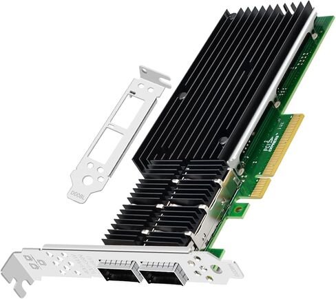 بطاقة شبكة QSFP + مزدوجة بسعة 40 جيجا بايت مع شريحة XL710-QDA2، وبطاقة واجهة شبكة بمنفذين بصريين، وPCIE X8 NIC لمركز البيانات، وحوسبة عالية الأداء in Kuwait