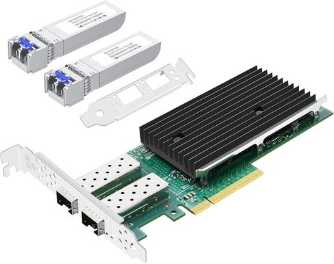40Gb Dual QSFP+ Network Card with XL710-QDA2 Chip,2 Optical Ports Network Interface Card,PCIE X8 NIC for Data Center,High Performance Computing in Saudi Arabia