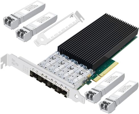 40Gb Dual QSFP+ Network Card with XL710-QDA2 Chip,2 Optical Ports Network Interface Card,PCIE X8 NIC for Data Center,High Performance Computing in Saudi Arabia