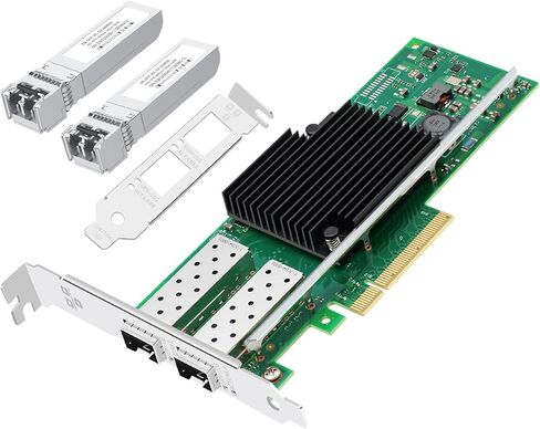 40Gb Dual QSFP+ Network Card with XL710-QDA2 Chip,2 Optical Ports Network Interface Card,PCIE X8 NIC for Data Center,High Performance Computing in Saudi Arabia