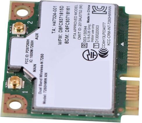بطاقة Keenso 300Mbps Dual Band Wireless 4.0 PCIE لسرعات WiFi أسرع، مناسبة للآلات، الهيكل الصغير IPC in Saudi Arabia