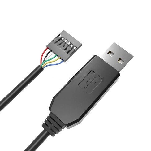 2 قطعة 1 متر FTDI FT232RL USB إلى مهايئ مسلسل وحدة USB إلى TTL RS232 كابل 6Pin in Kuwait