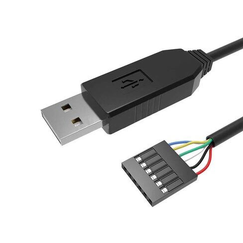 2 قطعة 1 متر FTDI FT232RL USB إلى مهايئ مسلسل وحدة USB إلى TTL RS232 كابل 6Pin in Kuwait