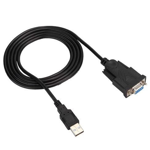 USB 2.0 to RS232 Serial Port Cable Converter, Supports 98SE/2000/ OS v8.6 or Higher with Gold-Plated Interface, 1.5M Length, Compatible with PDA, 1 Mbps Rate in Saudi Arabia