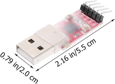 6 دبوس USB إلى محول تسلسلي دعم المحول التسلسلي العالمي / / لون عشوائي in Kuwait