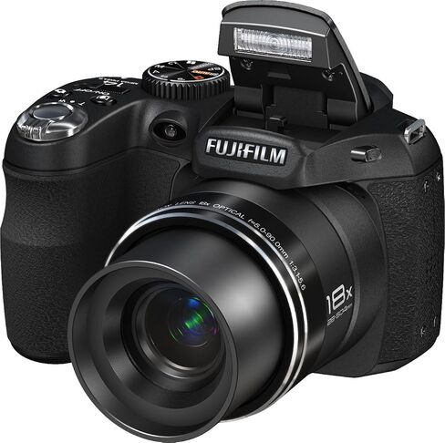 Fujifilm FinePix S2950 14 MP Digital Camera with Fujinon 18x Wide Angle Optical Zoom Lens and 3-Inch LCD (Renewed) in Saudi Arabia