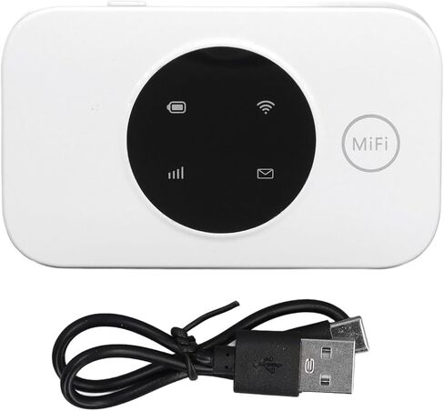 4G Mobile WiFi Router 3000mAh Battery Fast and Stable Connection for Smartphones, Laptops, Computers in Saudi Arabia