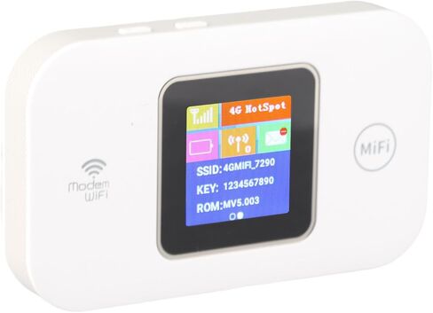 جهاز توجيه واي فاي متنقل 4G LTE محمول من Travel Friendly مع فتحة لبطاقة SIM بسرعة 150 ميجابت في الثانية ويدعم 10 مستخدمين in Saudi Arabia