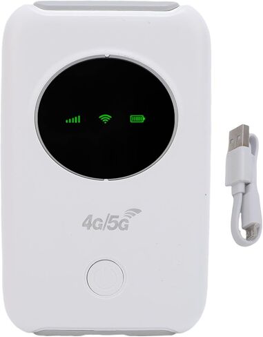 Multiple Device Connectivity 4G 5G LTE WiFi Mobile Hotspot 300Mbps High Speed Color LED Screen Router for Travel in Saudi Arabia