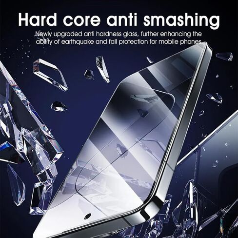 1-PACK 9H Glass for iPhone 15 Pro Max Privacy Screen Protector [Auto Alignment Kit] [10X Military Protection] Tempered Glass Film for iPhone 15 Pro Max 6.7 inch Case-Friendly in Saudi Arabia