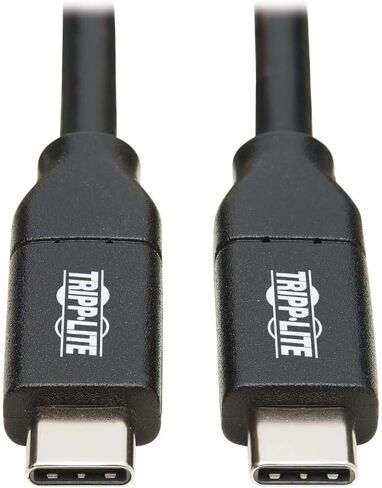 Tripp Lite USB Type C to USB C Cable USB 2.0 5A Rating USB-If Cert M/3M (U040-C3M-C-5A) in Saudi Arabia