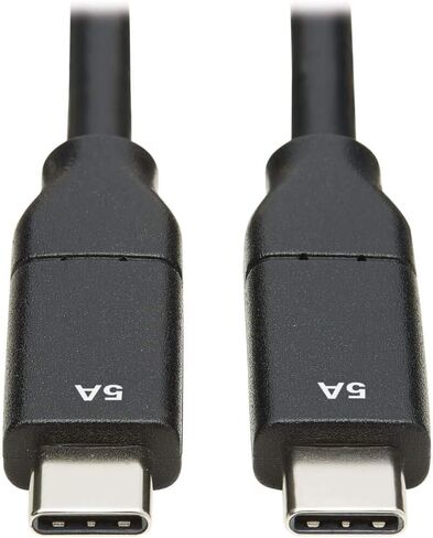 Tripp Lite USB Type C to USB C Cable USB 2.0 5A Rating USB-If Cert M/3M (U040-C3M-C-5A) in Saudi Arabia