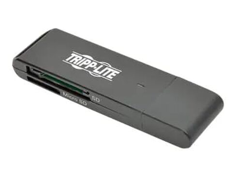 Tripp Lite Eaton Series U352-000-SD USB 3.0 SuperSpeed SD/MicroSD Memory Card Reader & Adapter, 5Gbps, Plug & Play External, PC/Mac, Black, Cloud Care Pre-Configured Bundle Eligible (10 Pack) in Saudi Arabia