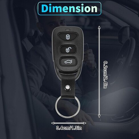 X AUTOHAUX OSLOKA-310T 314MHz استبدال مفتاح ذكي عن بعد للدخول بدون مفتاح فوب لكيا أوبتيما 06-10 لشركة هيونداي سوناتا 2005-2015 لشركة هيونداي إلنترا 06-16 رقم 95430-3K200/95430-3K201 4 أزرار in Saudi Arabia