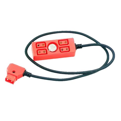 Dtap Power Splitter D-tap ذكر إلى 4 منافذ أنثى D-Tap Hub محول مع 1/4 برغي يوسع مخرج الطاقة إلى أربعة أجهزة in Kuwait