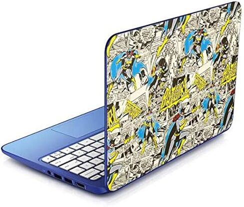 Skinit Decal Laptop Skin Compatible with Stream 11-d010nr 11.6in - Officially Licensed Warner Bros Batgirl All Over Print Design in Saudi Arabia