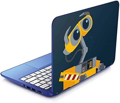 غلاف كمبيوتر محمول من Skinit متوافق مع Stream 11-d010nr 11.6in - تصميم روبوت Disney Wall-E المرخص رسميًا in Kuwait