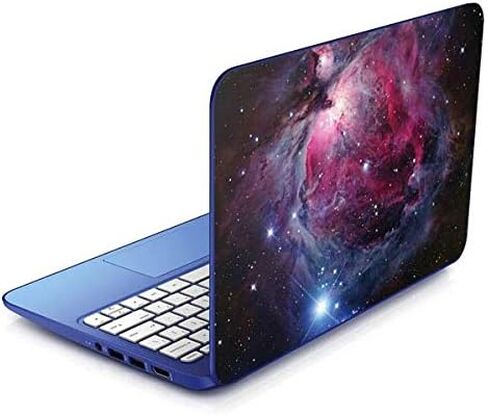 غلاف كمبيوتر محمول من Skinit متوافق مع Stream 11-d010nr 11.6in - مصمم في الأصل بتصميم Orion Nebula Pink in Kuwait