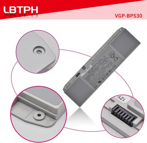 استبدال بطارية الكمبيوتر المحمول المتوافقة مع VGP-BPS30 لجهاز Sony VAIO T11 T13 SVT-11 SVT-13 SVT11113FA SVT11113FAS SVT11113FF SVT11113FFS SVT11113FGS SVT13117EC SVT13117ECS SVT1311S2CS SVT13112FXS SVT13113EN in Saudi Arabia